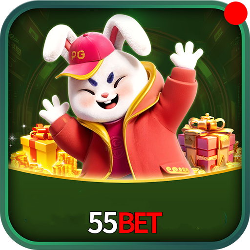 Imagem promocional da 55Bet mostrando a plataforma e suas vantagens